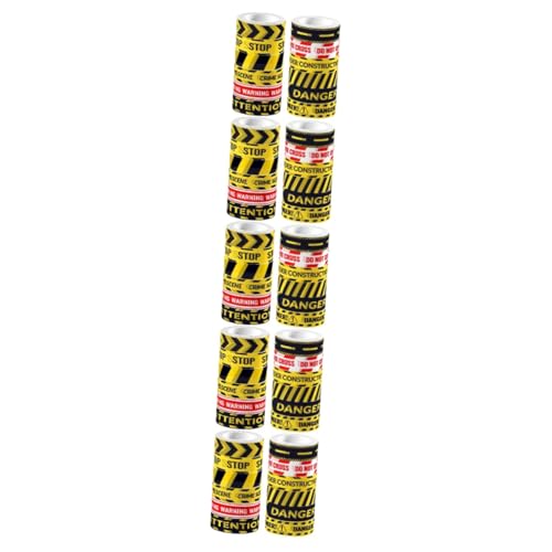 DOITOOL 60 Rollen Teiliges Selbstklebendes Washi Tape Set mit Transparentem Warnlinien Design Vielseitig für DIY Bastelprojekte Scrapbooking und Dekorative Anwendungen Handreißbar von DOITOOL