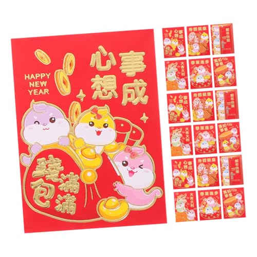 DOITOOL 60 Stück Cartoon-Schlangenumschlag geburtstag geldtaschen Frühlingsfest rote Tasche Neujahr Geldbeutel leere Karten Hong-Bao-Schlange Geldhalter für Bargeld Papier DOITOOL 60 Stück Cartoon-Schlangenumschlag geburtstag geldtaschen Frühlingsfest rote Tasche Neujahr Geldbeutel leere Karten Hong-Bao-Schlange Geldhalter für Bargeld Papier von DOITOOL