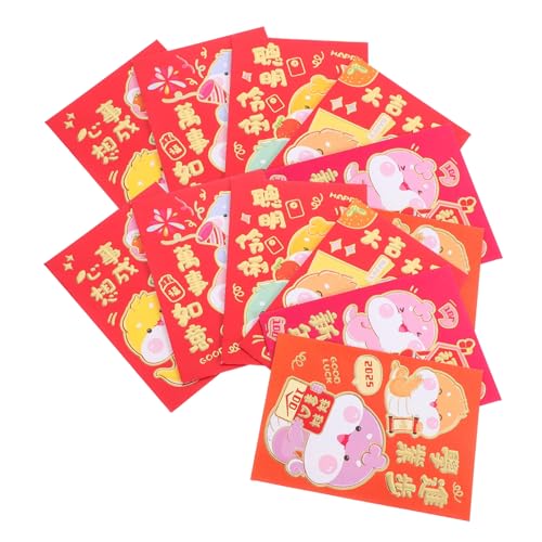 DOITOOL 60 Stück Cartoon-schlange-tierkreis-roter Umschlag Dekorative Rote Päckchen Schlangenumschläge Für Das Neue Jahr Neujahrsdekorationen Für Mondjahre Rotes Paket Geldumschläge Papier DOITOOL 60 Stück Cartoon-schlange-tierkreis-roter Umschlag Dekorative Rote Päckchen Schlangenumschläge Für Das Neue Jahr Neujahrsdekorationen Für Mondjahre Rotes Paket Geldumschläge Papier von DOITOOL