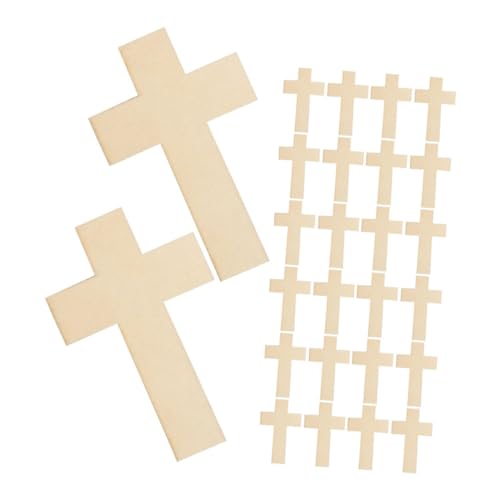 DOITOOL 60 Stück Holzkreuze zum Basteln Unbemalt Blanko Holzscheiben Kreuzform DIY Kunsthandwerk Ostern Frühling Dekoration Glatte Oberfläche für Kreative Geschenkanhänger und Religiöse DOITOOL 60 Stück Holzkreuze zum Basteln Unbemalt Blanko Holzscheiben Kreuzform DIY Kunsthandwerk Ostern Frühling Dekoration Glatte Oberfläche für Kreative Geschenkanhänger und Religiöse von DOITOOL