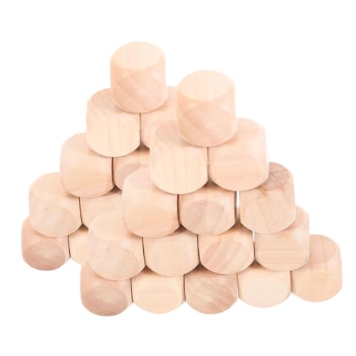 DOITOOL 60 Stück Leere Holz Würfel für DIY Projekte Unvollendete Seitige Holzklötze für Bastelarbeiten Gruppenspiele und Kreative Dekorationen DOITOOL 60 Stück Leere Holz Würfel für DIY Projekte Unvollendete Seitige Holzklötze für Bastelarbeiten Gruppenspiele und Kreative Dekorationen von DOITOOL