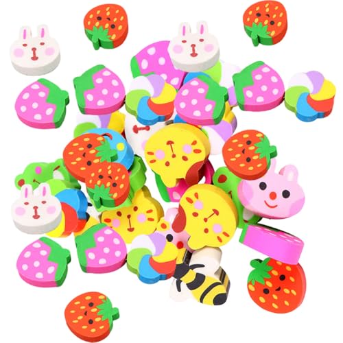 DOITOOL 60 Stück Mini Radiergummis Cartoon für Tragbare Multifunktionale Radierer im Bulk Kreative Schreibwaren für Schulanfang und Belohnungen DOITOOL 60 Stück Mini Radiergummis Cartoon für Tragbare Multifunktionale Radierer im Bulk Kreative Schreibwaren für Schulanfang und Belohnungen von DOITOOL