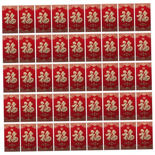 DOITOOL 60 Stück Rote Umschläge Pferdejahr Chinesische Neujahr Hong Bao Umschläge mit Traditionellem Goldmotiv Hochwertiger Druck Große Menge für Frühlingsfest Geburtstag Hochzeit DOITOOL 60 Stück Rote Umschläge Pferdejahr Chinesische Neujahr Hong Bao Umschläge mit Traditionellem Goldmotiv Hochwertiger Druck Große Menge für Frühlingsfest Geburtstag Hochzeit von DOITOOL