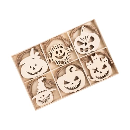 DOITOOL 60 Stück Teiliges Halloween Holzanhänger DIY Holzplatten zum Aufhängen Langlebige Holzdeko mit Gruseligen Motiven für Halloween Party und Schaurige Dekoideen DOITOOL 60 Stück Teiliges Halloween Holzanhänger DIY Holzplatten zum Aufhängen Langlebige Holzdeko mit Gruseligen Motiven für Halloween Party und Schaurige Dekoideen von DOITOOL
