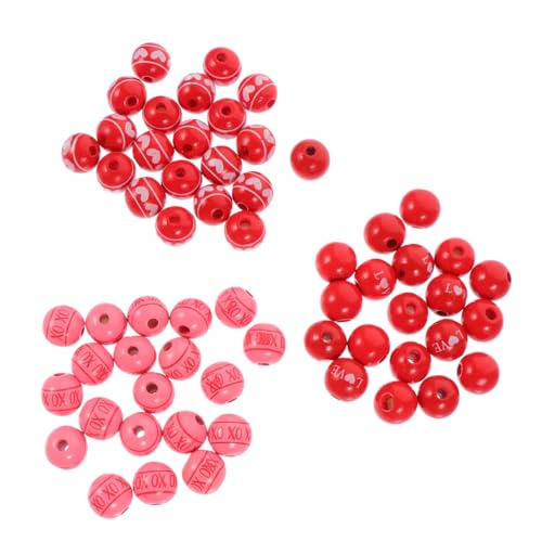 DOITOOL 60 Stück Teiliges Holzperlen Herzform Valentinstag DIY Schmuckzubehör Vielseitig für Halsketten Armbänder Wanddekoration Langlebig und Farbecht DOITOOL 60 Stück Teiliges Holzperlen Herzform Valentinstag DIY Schmuckzubehör Vielseitig für Halsketten Armbänder Wanddekoration Langlebig und Farbecht von DOITOOL