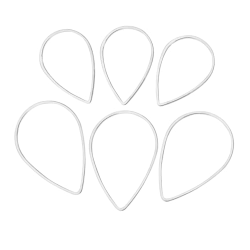 DOITOOL 60 Stück Teiliges Kupfer anhänger Schmuckherstellung Modische Geometrische Wasserfall ohrring anhänger in Silber Weiß k Vielseitig für Halsketten Armbänder und DIY Schmuckzubehör DOITOOL 60 Stück Teiliges Kupfer anhänger Schmuckherstellung Modische Geometrische Wasserfall ohrring anhänger in Silber Weiß k Vielseitig für Halsketten Armbänder und DIY Schmuckzubehör von DOITOOL