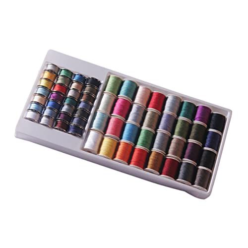 DOITOOL 60 Stück Teiliges Nähgarn Set Hand und Maschinen Nähfaden für Quilting Stickerei für Verschiedene Stoffe Wie von DOITOOL