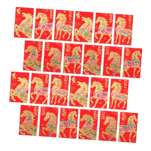 DOITOOL 60 Stück Vietnamesische Neujahrsumschläge Rote Umschläge Jahr Des Pferdes Lunar Year Packets für Frühlingsfest Geburtstage Hochzeiten mit Pferdemotiv DOITOOL 60 Stück Vietnamesische Neujahrsumschläge Rote Umschläge Jahr Des Pferdes Lunar Year Packets für Frühlingsfest Geburtstage Hochzeiten mit Pferdemotiv von DOITOOL