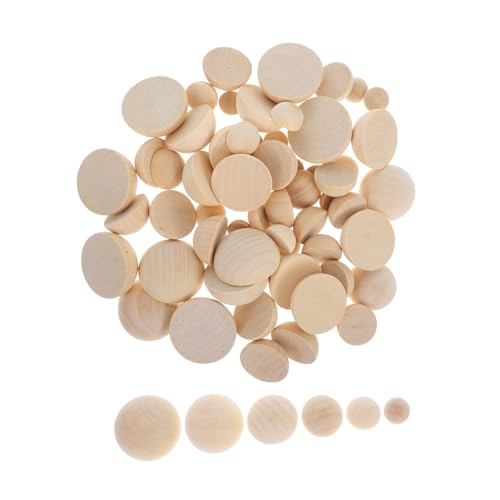 DOITOOL 60 Stück Zubehör Für Holzperlen Perlenhandwerk Holzperlen Zum Basteln Bastelperle Kleine Perlen Halbe Bastelbälle Perlen Zur Herstellung Von Armbändern Runde Holzperlen Beige DOITOOL 60 Stück Zubehör Für Holzperlen Perlenhandwerk Holzperlen Zum Basteln Bastelperle Kleine Perlen Halbe Bastelbälle Perlen Zur Herstellung Von Armbändern Runde Holzperlen Beige von DOITOOL