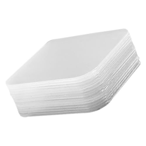 DOITOOL 60 Stück doppelseitiges Klebeband Multifunktionales zweiseitiges Klebeband Montageband Plakatband doppelseitige Klebepads spurloser Aufkleber Acryl Transparent von DOITOOL
