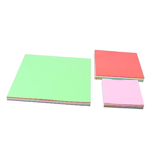 DOITOOL 600 Stück Buntes Origami Papier Farben Handgemachtes Faltpapier für Diy Bastelprojekte für Kreative Aktivitäten Zufällige Farbe von DOITOOL