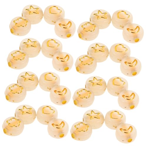 DOITOOL 600 Stück Leuchtende Acrylperlen mit Stern Mond Herz und Blütenmotiven Fluoreszierende Spacer Perlen Flach für DIY Schmuckherstellung Wie Armbänder und Halsketten DOITOOL 600 Stück Leuchtende Acrylperlen mit Stern Mond Herz und Blütenmotiven Fluoreszierende Spacer Perlen Flach für DIY Schmuckherstellung Wie Armbänder und Halsketten von DOITOOL