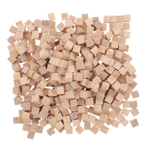 DOITOOL 600 Stück Teiliges Holzklötze aus Naturbelassenem Kiefernholz Sichere Abgerundete Kanten für Vielseitige Bastelwürfel für DIY Projekte Puzzlebau Shower Dekoration Langlebige DOITOOL 600 Stück Teiliges Holzklötze aus Naturbelassenem Kiefernholz Sichere Abgerundete Kanten für Vielseitige Bastelwürfel für DIY Projekte Puzzlebau Shower Dekoration Langlebige von DOITOOL