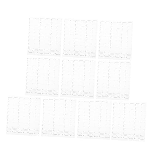 DOITOOL 600 Stück Transparentes Doppelseitiges Klebeband Klebeband Klebelaschen Kleber Transparente Acryl von DOITOOL