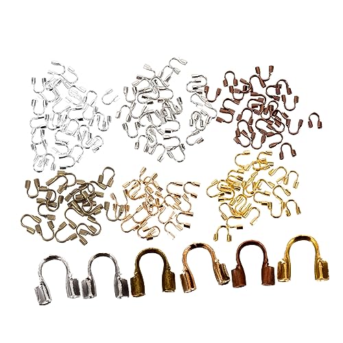 DOITOOL 600 Stück U-förmiger Drahtschutz Perlen Schmuck Crimps Handwerk für Zubehör zur Schmuckherstellung aus Draht Schmuckzubehör DIY -Schmuck Schmuckdraht Metall DOITOOL 600 Stück U-förmiger Drahtschutz Perlen Schmuck Crimps Handwerk für Zubehör zur Schmuckherstellung aus Draht Schmuckzubehör DIY -Schmuck Schmuckdraht Metall von DOITOOL