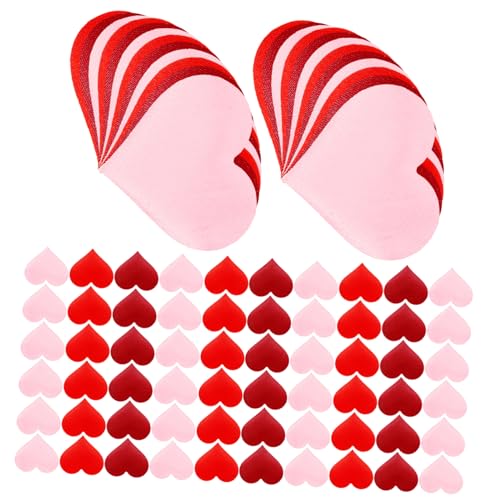DOITOOL 600Stücke Herzform Blütenblätter Konfetti Für Hochzeit Und Valentinstag Dekoration Schwammmaterial Für Tischstreuung Party Und Bastelprojekte DOITOOL 600Stücke Herzform Blütenblätter Konfetti Für Hochzeit Und Valentinstag Dekoration Schwammmaterial Für Tischstreuung Party Und Bastelprojekte von DOITOOL
