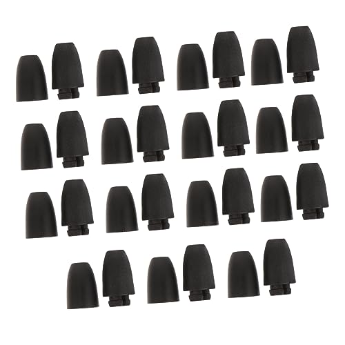 DOITOOL 60Paare DIY Kunststoffverschluss Robuste Schnallen für Schmuckherstellung Kordelstopper und Handwerksprojekte Große Schwarze für Kleidung von DOITOOL