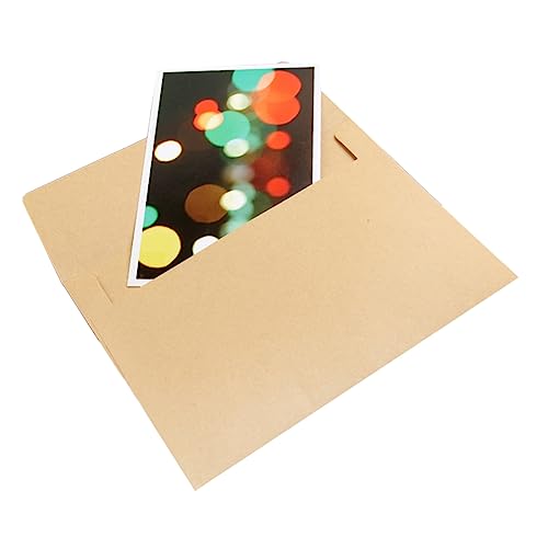 DOITOOL 60Stücke Kraftpapier Umschläge Ohne Druck Unbedruckte Gelbe Retro Umschläge Für Einladungen Und Briefe Für Postkarten Und Persönliche DOITOOL 60Stücke Kraftpapier Umschläge Ohne Druck Unbedruckte Gelbe Retro Umschläge Für Einladungen Und Briefe Für Postkarten Und Persönliche von DOITOOL