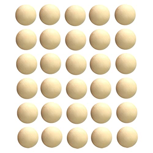 DOITOOL 60Stücke Unvollendete DIY Holzperlen Runde Holzperlen ohne Unbehandelte Bastelperlen für Vielseitige Dekorationen und Makramee Projekte Umweltfreundliches DOITOOL 60Stücke Unvollendete DIY Holzperlen Runde Holzperlen ohne Unbehandelte Bastelperlen für Vielseitige Dekorationen und Makramee Projekte Umweltfreundliches von DOITOOL