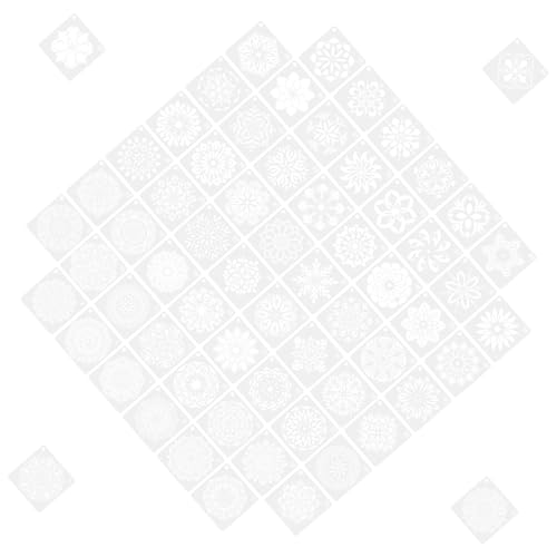 DOITOOL 64 Stück Schablone prägen malen tragbare Malschablonen kleine Mandala-Schablonen Malschablonen selber machen Und für Kunst Bastelschablonen kompakte Malschablonen das Haustier Weiß DOITOOL 64 Stück Schablone prägen malen tragbare Malschablonen kleine Mandala-Schablonen Malschablonen selber machen Und für Kunst Bastelschablonen kompakte Malschablonen das Haustier Weiß von DOITOOL