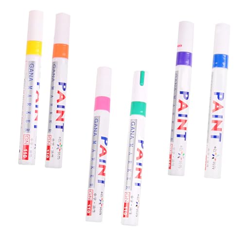 DOITOOL 6Stücke Autolackstifte Farbige Kratzerreparatur Marker für Schnelltrocknend Einfach zu Bedienen für DIY Projekte und Graffiti DOITOOL 6Stücke Autolackstifte Farbige Kratzerreparatur Marker für Schnelltrocknend Einfach zu Bedienen für DIY Projekte und Graffiti von DOITOOL