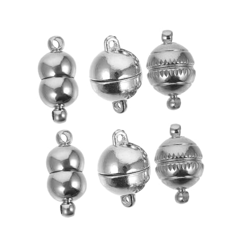 DOITOOL 6Stücke Magnetverschluss DIY Schmuck Zubehör Für Armbänder Und Halsketten Magnetische Verschlüsse Für Basteln von DOITOOL