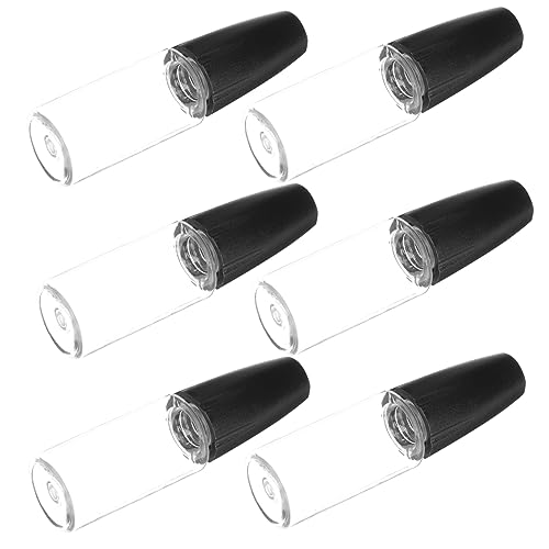 DOITOOL 6Stücke Präzisions Applikatorflaschen Transparente Pet Flaschen mit Spitzem für Kleber DIY und Präzises Dosieren Reisen und Täglichen Gebrauch von DOITOOL