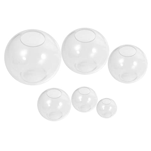 DOITOOL 6Stücke Teiliges Runde Silikonformen für DIY Kristallkugeln Flexible Gießformen für Handwerk für Dekoration und DOITOOL 6Stücke Teiliges Runde Silikonformen für DIY Kristallkugeln Flexible Gießformen für Handwerk für Dekoration und von DOITOOL