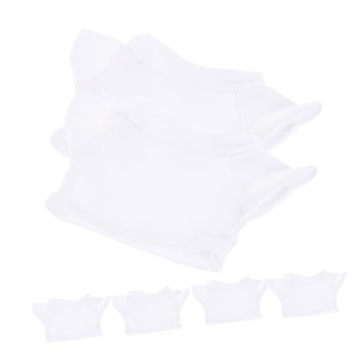 DOITOOL 6Stücke Teiliges T Shirt für Stofftiere Kuscheltier Kleidung für Große Puppen Niedliches Design für Dekorieren von Puppen von DOITOOL