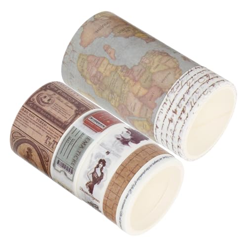 DOITOOL 7 Rollen Diy Dekoratives Washi Tape Scrapbooking Klebeband mit Kreativem Design für Tagebuch und Bastelprojekte Muster und Hochwertiges Material DOITOOL 7 Rollen Diy Dekoratives Washi Tape Scrapbooking Klebeband mit Kreativem Design für Tagebuch und Bastelprojekte Muster und Hochwertiges Material von DOITOOL