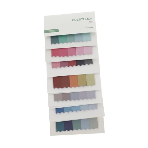 DOITOOL 7 Sätze Klebezettel Bunte Haftnotizen Gradient Design für Schule Büro und Zuhause Organisieren und Erinnern an Wichtige Termine und Aufgaben von DOITOOL