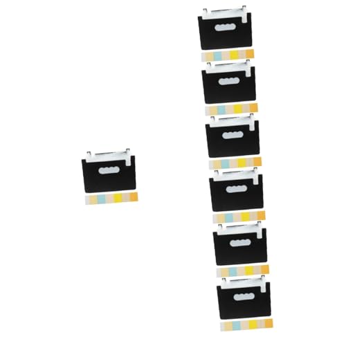 DOITOOL 7 Stück Mini Aktenordner mit Fächern Multifunktionale Quittungsspeicherung und Dokumentenorganisation für Büro und Zuhause Praktischer Fächermappe Organizer aus Material von DOITOOL