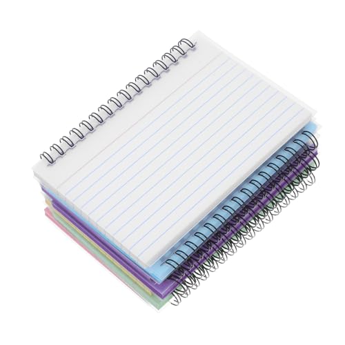 DOITOOL 7 Stück Spule Notizblock Aufgabenliste Notebook selbstklebende Notizblöcke notizbuch Spiral -Memo -Pad Memo Notiz Pads Täglicher Aufgabennotizblock süße Notizblöcke von DOITOOL