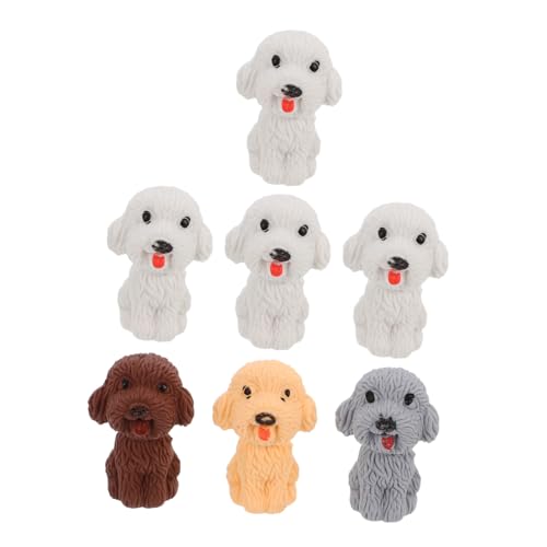 DOITOOL 7 Stück Teiliges Niedliche Hund radiergummis aus Tpr Praktisch Langlebig Kinderfreundlich Bunte Cartoon Tier Radiergummis für Schule und Belohnungen DOITOOL 7 Stück Teiliges Niedliche Hund radiergummis aus Tpr Praktisch Langlebig Kinderfreundlich Bunte Cartoon Tier Radiergummis für Schule und Belohnungen von DOITOOL