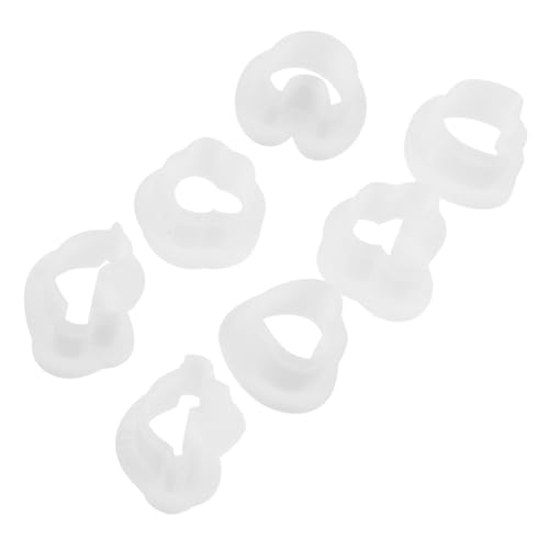 DOITOOL 7 Stück Teiliges Schmuckharz-formen Silikon-ohrlochformen DIY Schmuckherstellungskit mit Blumen- Schmetterlings Herzdesigns für Polymer Clay Air-dry und Epoxidharz Präzise von DOITOOL