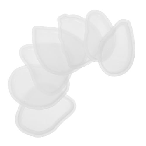DOITOOL 7 Stück Teiliges Silikon Schmuckformen Irreguläre Epoxidharz Anhänger Gießformen für Halsketten Schlüsselanhänger Wiederverwendbare Stabile Leicht Entformbare DIY Resin Moulds von DOITOOL