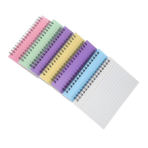 DOITOOL 7 Stück Teiliges Spiral-notizblock- Abreißbare Blätter Farbige Memo-notizbücher für Schüler und Berufstätige Vielseitiges Planer Journal-notizbuch für Tägliche Nutzung und Kreative DOITOOL 7 Stück Teiliges Spiral-notizblock- Abreißbare Blätter Farbige Memo-notizbücher für Schüler und Berufstätige Vielseitiges Planer Journal-notizbuch für Tägliche Nutzung und Kreative von DOITOOL