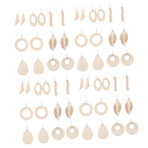 DOITOOL 70 Stück Teiliges DIY Holz Teardrop Ohrringe Unfertige Holzanhänger für Schmuckherstellung für Kreative Bastelprojekte und Ohrringe DOITOOL 70 Stück Teiliges DIY Holz Teardrop Ohrringe Unfertige Holzanhänger für Schmuckherstellung für Kreative Bastelprojekte und Ohrringe von DOITOOL