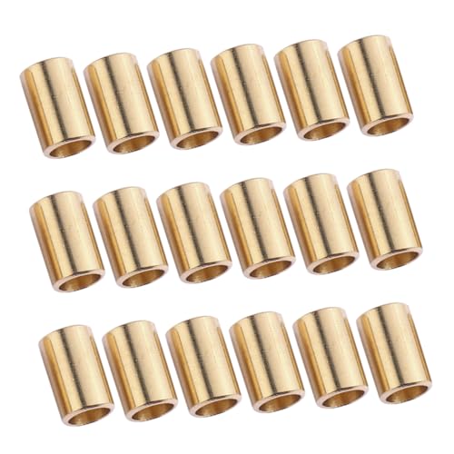 DOITOOL 70 Stück Teiliges Kupfer röhrenperlen als Spacer und Crimp enden für Schmuckherstellung Langlebige für DIY Armbänder und Halsketten Außen ø Ø DOITOOL 70 Stück Teiliges Kupfer röhrenperlen als Spacer und Crimp enden für Schmuckherstellung Langlebige für DIY Armbänder und Halsketten Außen ø Ø von DOITOOL