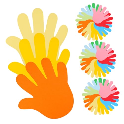 DOITOOL 72 Stück DIY Papierausschnitte Für DIY Namensschilder Für Das Klassenzimmer Handabdruck Papierausschnitte Handabdruck Kartenausschnitte Kinderscheren Pastellband Ornamente DOITOOL 72 Stück DIY Papierausschnitte Für DIY Namensschilder Für Das Klassenzimmer Handabdruck Papierausschnitte Handabdruck Kartenausschnitte Kinderscheren Pastellband Ornamente von DOITOOL