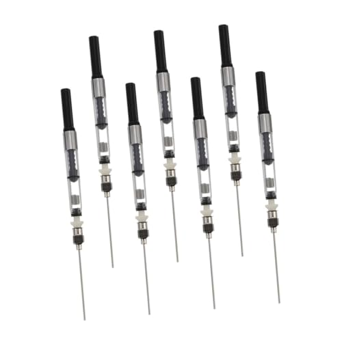 DOITOOL 7Stücke Füllfederhalter Tintenabsorber Teilig Kompatibel mit Gängigen Stiften Langlebig Einfaches Pump Design für Mühelose Tintenbefüllung DOITOOL 7Stücke Füllfederhalter Tintenabsorber Teilig Kompatibel mit Gängigen Stiften Langlebig Einfaches Pump Design für Mühelose Tintenbefüllung von DOITOOL