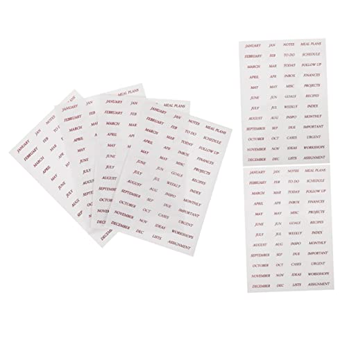 DOITOOL 8 Blatt Englische Wort Scrapbook Aufkleber DIY Buchstaben Sticker für Kreative Planung Transparentes Pet Roségold für Tagebuch und Kalendergestaltung DOITOOL 8 Blatt Englische Wort Scrapbook Aufkleber DIY Buchstaben Sticker für Kreative Planung Transparentes Pet Roségold für Tagebuch und Kalendergestaltung von DOITOOL