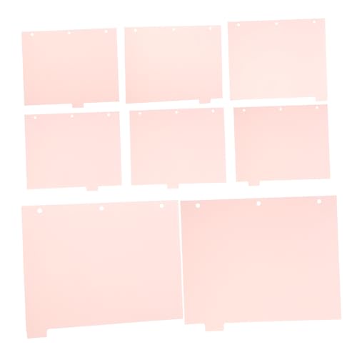 DOITOOL 8 Blatt Trennblätter für Ringbuch Teiliges Matte PP Divider in Zartem Geeignet für Büro Schule und Organizer Praktische Registerkarten für Effiziente Dokumentenorganisation von DOITOOL