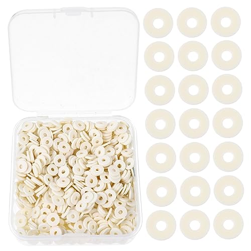 DOITOOL 8 Boxen Boxen Polymer Clay Beads für Schmuck Diy Zubehör Flache Perlen für Armbänder und Ohrringe für Bastelprojekte von DOITOOL