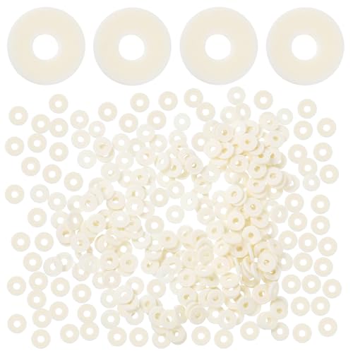 DOITOOL 8 Boxen Polymer Tonperlen für Diy Schmuckherstellung Spacerperlen pro Box für Armband und Bastelzubehör von DOITOOL