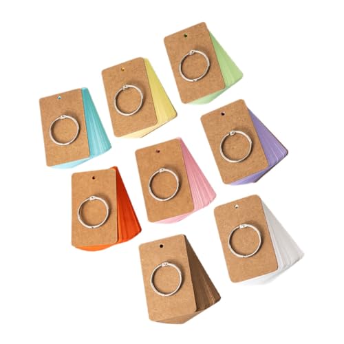 DOITOOL 8 Karteikarte Gestanzt Cue -karten Farbig Ungefüttert Für Klein Weiß Stichwort Mini Notizblock Studieren Bunt Lernkarten Mit Pastell Meeting-notizbücher Sprachkarten Papier DOITOOL 8 Karteikarte Gestanzt Cue -karten Farbig Ungefüttert Für Klein Weiß Stichwort Mini Notizblock Studieren Bunt Lernkarten Mit Pastell Meeting-notizbücher Sprachkarten Papier von DOITOOL