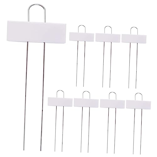 DOITOOL 8 Stück Etiketten für Gartenpflanzen mit Stichworte Sämlinge Gartendekor Pflanzenetiketten pflanzenpflege pflanzenstecker pflanzetiketten Pflanzenmarker Gartenverzierung Eisen Weiß DOITOOL 8 Stück Etiketten für Gartenpflanzen mit Stichworte Sämlinge Gartendekor Pflanzenetiketten pflanzenpflege pflanzenstecker pflanzetiketten Pflanzenmarker Gartenverzierung Eisen Weiß von DOITOOL
