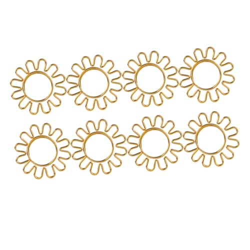 DOITOOL 8 Stück Goldene Sonnenblumen Büroklammern Set Teiliges Lesezeichen und Dokumenten Clip für Büro Schule und Notizen Kreative Papierklammern zur Organisation und Dekoration DOITOOL 8 Stück Goldene Sonnenblumen Büroklammern Set Teiliges Lesezeichen und Dokumenten Clip für Büro Schule und Notizen Kreative Papierklammern zur Organisation und Dekoration von DOITOOL