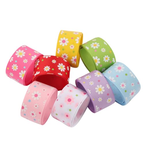 DOITOOL 8 Stück Haarschleife rosa Schleife dekorativ Gänseblümchen Blumen- Verschiedene Bänder zum Basteln Muster Band zum Basteln Bänder für Handwerk Polyesterband für Kleidung DOITOOL 8 Stück Haarschleife rosa Schleife dekorativ Gänseblümchen Blumen- Verschiedene Bänder zum Basteln Muster Band zum Basteln Bänder für Handwerk Polyesterband für Kleidung von DOITOOL