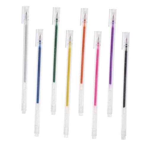 DOITOOL 8 Stück Handbuch Mark Pen Glitzertintenstift mehrfarbiger Stift Gelstift Masse Schreiben von Stiften Glitzerstifte Textmarker Stifte Färbenstifte bequemer Stift Plastik DOITOOL 8 Stück Handbuch Mark Pen Glitzertintenstift mehrfarbiger Stift Gelstift Masse Schreiben von Stiften Glitzerstifte Textmarker Stifte Färbenstifte bequemer Stift Plastik von DOITOOL